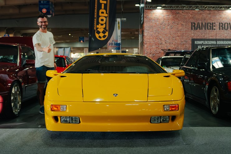 Lamborghini Diablo na Retro Motor Show