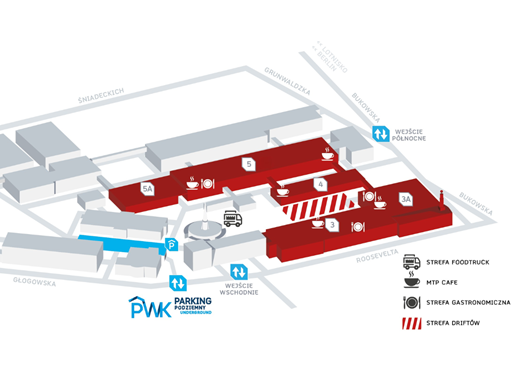 Plan całego terenu Retro Motor Show 2026