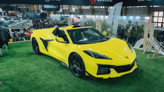 poznan motor show corvette