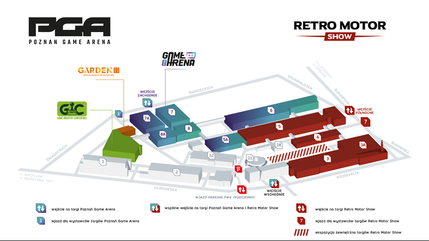 Retro Motor Show 2023 - mapka