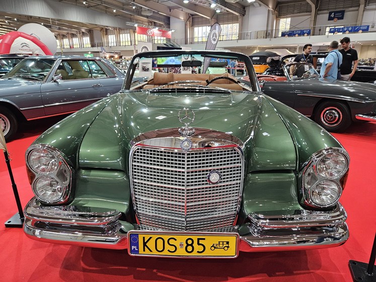 Klub Zabytkowych Mercedesów Polska na Retro Motor Show