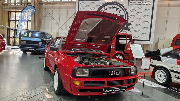 Audo Quattro na Retro Motor Show